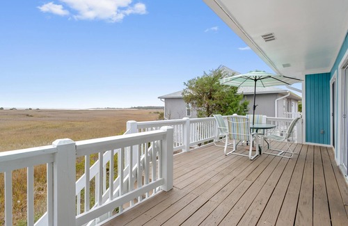 Oceanmarsh Subdivision Casa | Impresionante vista al mar y al pantano - ¡Carrito de golf incluido!