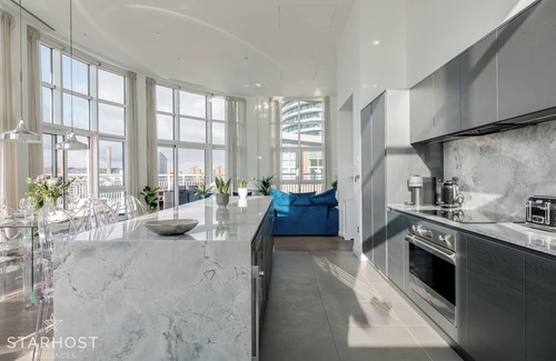 Vintry Apartamento | Stunning Penthouse with River Views in Battersea