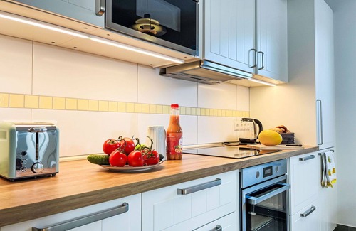 Zippendorf Casa | Preciosa casa de vacaciones privada para 5 personas con WIFI, TV, terraza y aparcamiento