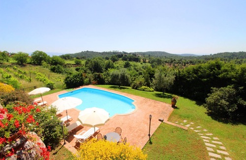 Monte San Savino Villa | Preciosa casa de vacaciones privada con WIFI, piscina privada, TV, mascotas permitida y aparcamiento