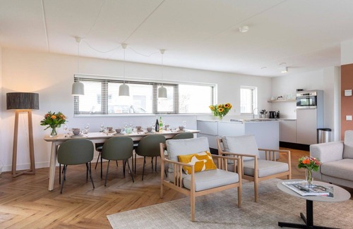 Municipality of Noordwijk Casa | Preciosa casa de vacaciones privada para 8 personas con WIFI, TV, terraza y aparcamiento