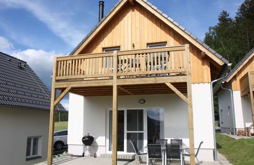 Frymburk Casa | Estupenda casa de vacaciones privada para 5 personas con WIFI, TV, terraza y aparcamiento