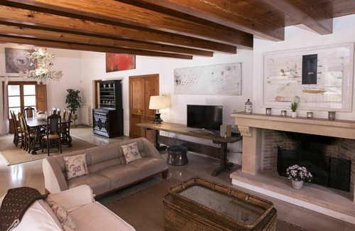 Fornalutx Villa | Casa de vacaciones privada con A/C, WIFI, piscina privada, TV, patio, vista panorámica