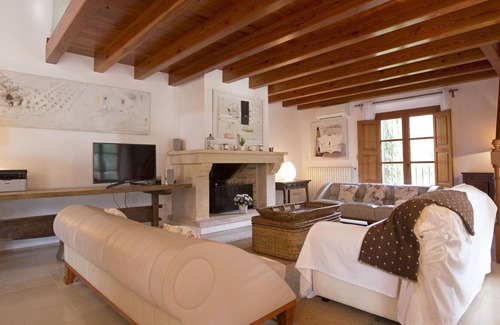 Fornalutx Villa | Casa de vacaciones privada con A/C, WIFI, piscina privada, TV, patio, vista panorámica