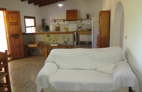 Santanyi Casa | Preciosa casa de vacaciones privada para 4 personas con WIFI, piscina privada, A/C, TV y terraza