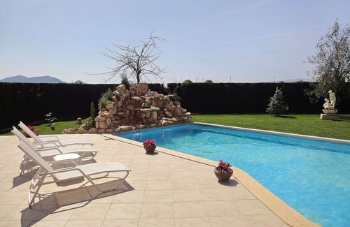 L'Aldea Casa | Casa de vacaciones privada con A/C, WIFI, piscina privada, jacuzzi, TV, patio