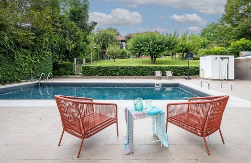Moncalieri Casa | Estupenda casa de vacaciones privada con piscina privada, WIFI, A/C, TV, patio y aparcamiento