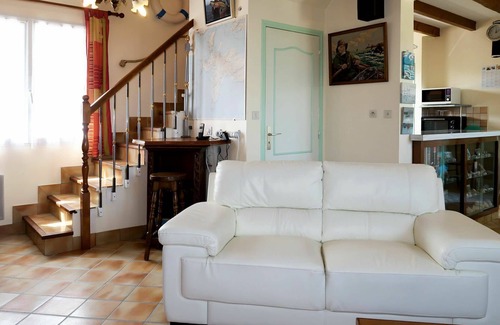 Camaret-sur-Mer Casa | Estupenda casa de vacaciones privada para 6 personas con WIFI, TV, mascotas permitida y aparcamiento