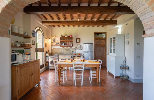 San Gimignano Villa | Casa de vacaciones privada con piscina privada, WIFI, TV, vista panorámica, aparcamiento