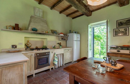 Soglio Villa | Maravillosa casa de vacaciones privada para 7 personas con TV, balcón y aparcamiento