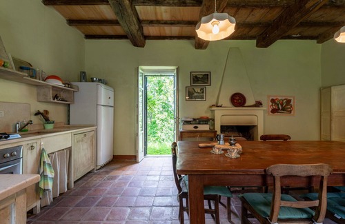 Soglio Villa | Maravillosa casa de vacaciones privada para 7 personas con TV, balcón y aparcamiento
