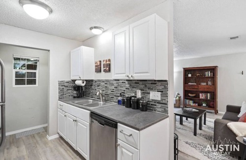 Galindo Condominio | Stunning S Lamar Apt | Walk to Music + Bars + Food