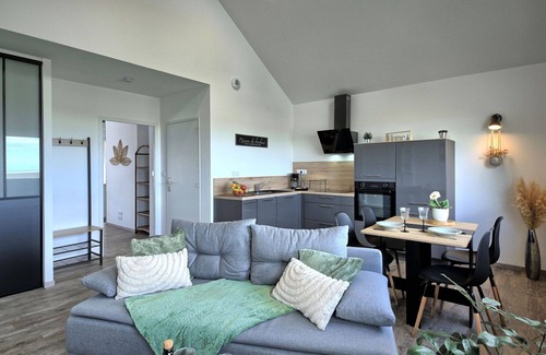 Ille-et-Vilaine Casa | Estupenda casa de vacaciones para 3 personas con WIFI, TV, patio y aparcamiento