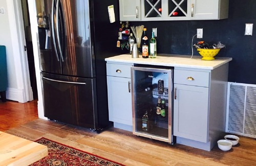 Spearfish Casa | The Haught House en Downtown Spearfish - Cocina recientemente renovada