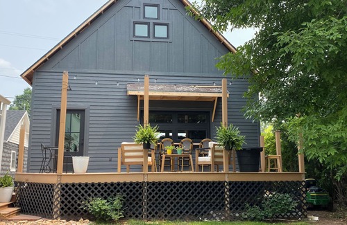 Spearfish Casa | The Haught House en Downtown Spearfish - Cocina recientemente renovada
