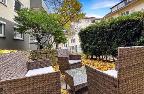 Kernerviertel Apartamento | Stuttgart Group Base Zentrale Ferienwohnung für bis zu 8 Personen
