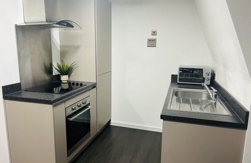 Eastbourne City Centre Apartamento | Apartamento-Apartamento-Baño Privado-Vista a la Ciudad