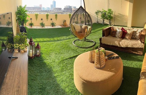 Green Community Motor City Apartamento | Stylish 1BHK in Motor City