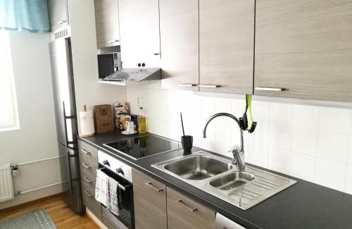 Kuopio Apartamento | Stylish 1BR Home Private Parking Sauna