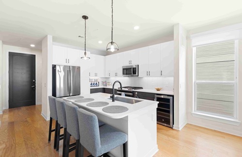 Washington Ave./ Memorial Park Apartamento | Stylish 1BR Retreat in Houston’s Sawyer Yards Art District Minutes to Downtown