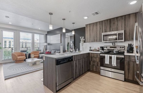 Downtown Salt Lake City Apartamento | Stylish 1BR w/ Gym, Walk to Temple Square