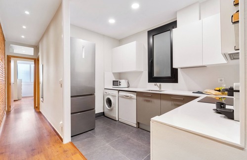 La Nova Esquerra de l'Eixample Apartamento | Elegante apartamento de 2 dormitorios en el Eixample, cerca de Plaza España