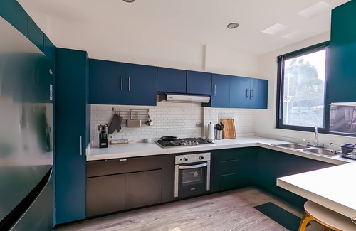 Escandon Apartamento | Stylish 2Bed/3Bath/Office in the heart of Condesa with dream kitchen