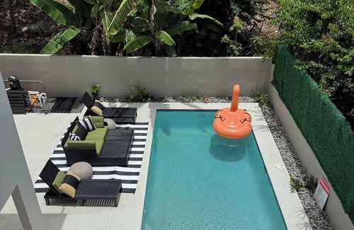 Aguadilla Casa | Stylish 3-bedroom house with King Suite, Pool, Terrace, AC, WiFi in Aguadilla