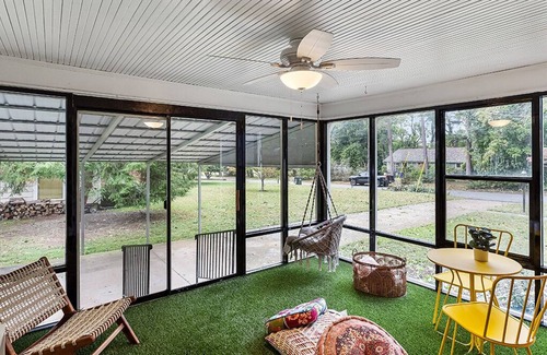 Mebane Casa | Stylish 3-BR Boho Cottage Walkable to Downtown Mebane