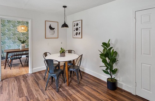 Mebane Casa | Stylish 3-BR Boho Cottage Walkable to Downtown Mebane
