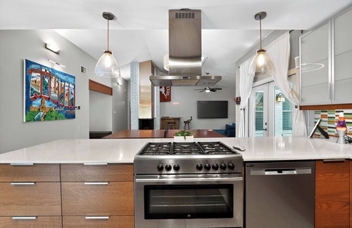 North Austin Civic Association Casa | Stylish 3BR Home + Private Pool