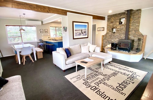 Lowburn Casa | Casa de vacaciones elegante y soleado en Cromwell