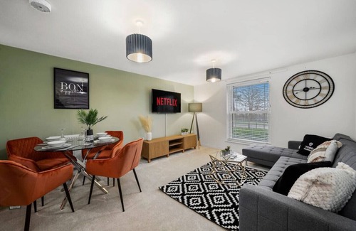Bletchley Apartamento | 🌟Stylish Apartment-Free Parking-8 minutes to CMK🌟
