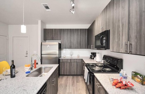 George Bush Park/Eldridge Apartamento | Stylish Apt Pool Wi-Fi Parking