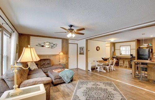 Chetek Casa | Stylish Chetek Hideaway w/ Lake + Dock Access!