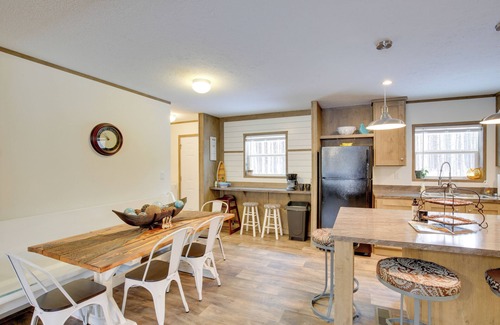 Chetek Casa | Stylish Chetek Hideaway w/ Lake + Dock Access!