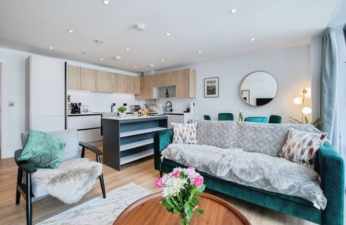 Boscombe Apartamento | Stylish Coastal Apartment in Boscombe | Modern Comforts Near Sandbanks & Jurassic Coast