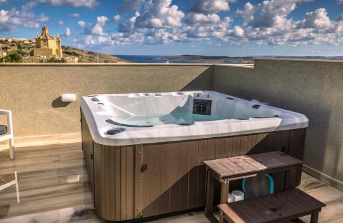 Ghajnsielem Apartamento | Stylish Duplex 3 Bedroom Jacuzzi, BBQ, Scenic Views