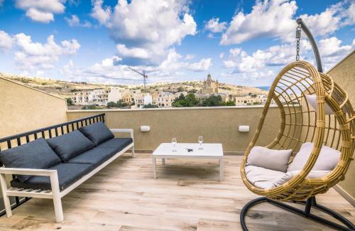Ghajnsielem Apartamento | Stylish Duplex 3 Bedroom Jacuzzi, BBQ, Scenic Views