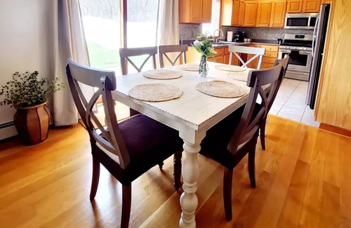 Scranton Casa | Stylish Getaway: Owners Suite, Game Room, Mountain Views, Close to Attractions
