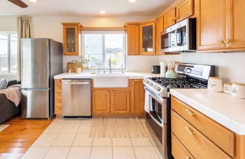 Point Loma Apartamento | Stylish Guesthouse with Ocean & City Views