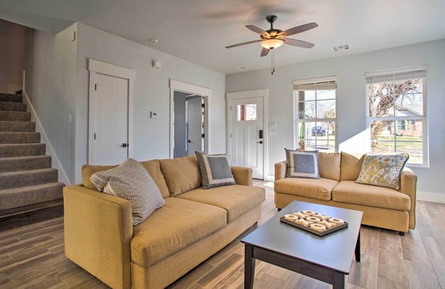Central Oklahoma City Cabaña | Stylish OKC Farmhouse w/ Garden - Close to OU