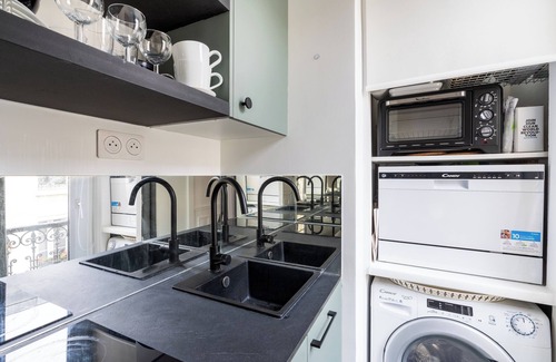 Quinze-Vingts Apartamento | Stylish Studio Apartment for 2 Bastille