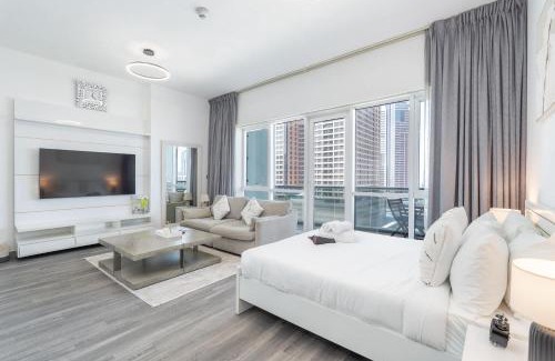 Barsha Heights Apartamento | Stylish Studio Apartment in Tecom's Prime Location