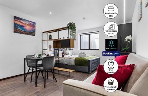 Golders Green Apartamento | Stylish Studio Apt By Stay Smart Short Lets & Serviced Accommodation Woodstock With Free WiFi