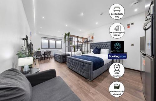 Golders Green Apartamento | Stylish Studio Apt By Stay Smart Short Lets & Serviced Accommodation Woodstock With Free WiFi