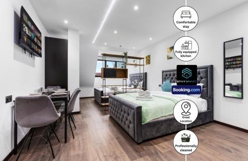 Golders Green Apartamento | Stylish Studio Apt By Stay Smart Short Lets & Serviced Accommodation Woodstock With Free WiFi