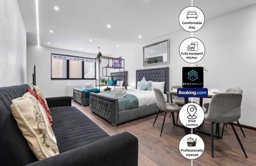 Golders Green Apartamento | Stylish Studio Apt By Stay Smart Short Lets & Serviced Accommodation Woodstock With Free WiFi