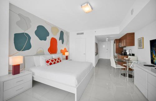 Downtown Miami Apartamento | Stylish Studio Icon, W Hotel Waterfront Building