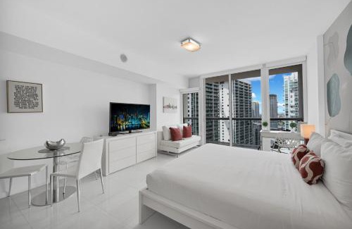 Downtown Miami Apartamento | Stylish Studio Icon, W Hotel Waterfront Building